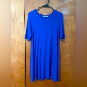 C&C t-shirt dress. Blue , size M